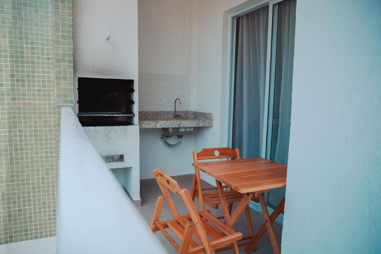 Apto Na Praia Grande - Ubatuba No 4º Andar Com Ar E Wi-Fi Proximo Do Mar! ภายนอก รูปภาพ